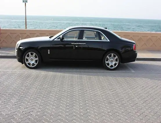 Car with driver in Abu Dhabi