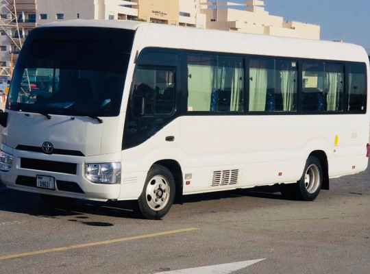 bus with driver in dubai