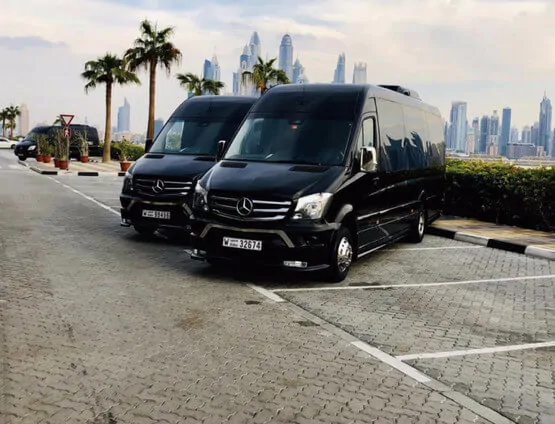 Van Rental Dubai with Driver