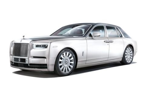 Rolls Royce Phantom with driver