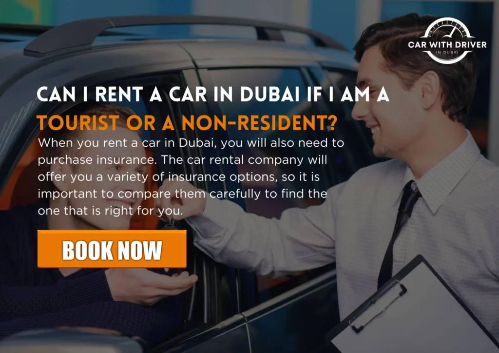 Can I rent a car in Dubai if I am a tourist or a non-resident?