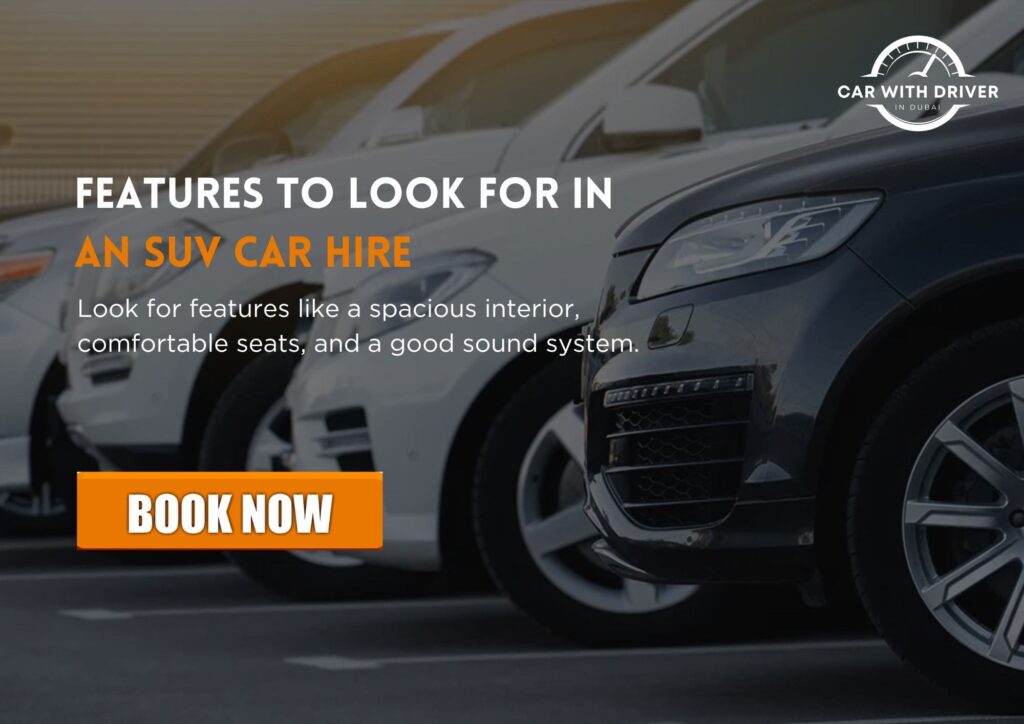 Features to Look for in an SUV Car Hire