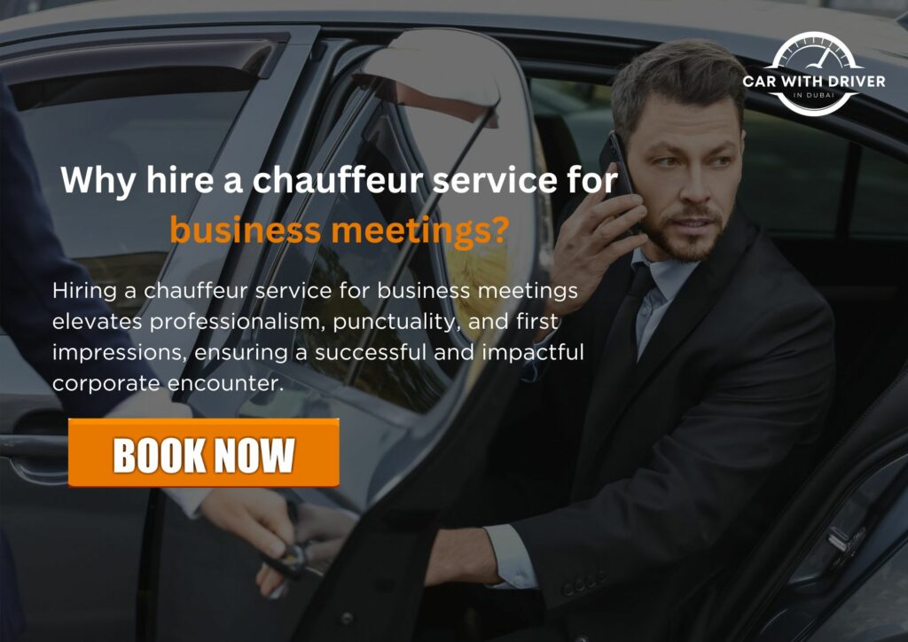 Why hire a chauffeur service for business meetings?