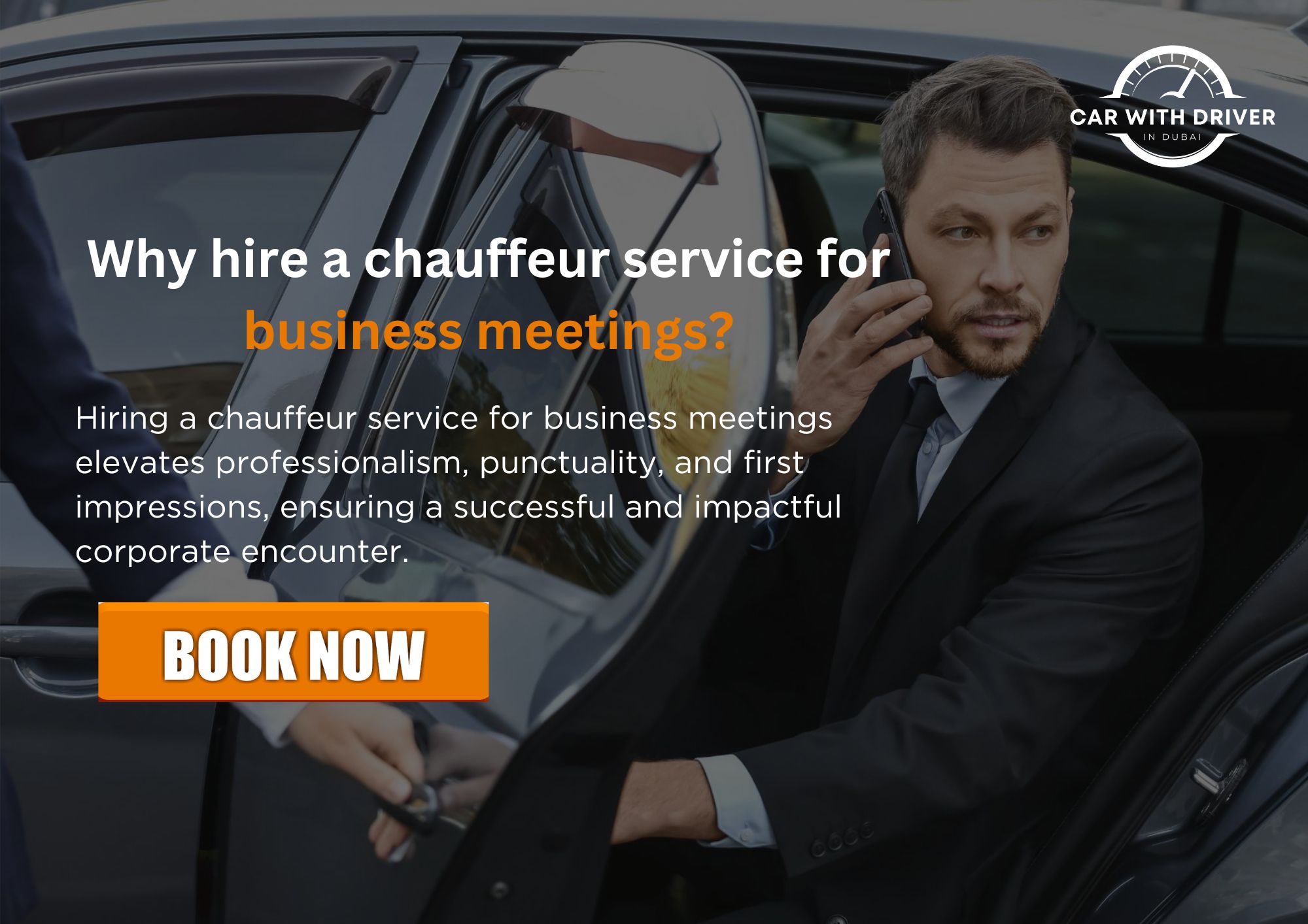 Read more about the article Why hire a chauffeur service for business meetings?