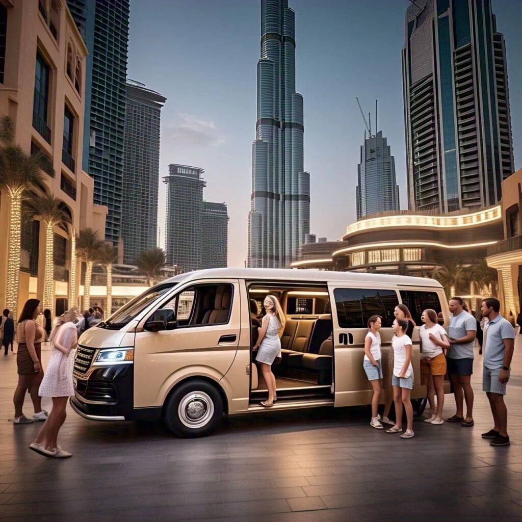 What Are the Benefits of Renting a Van in Dubai for Large Groups?