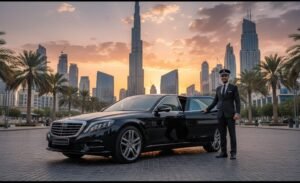 Read more about the article What Local Companies in Dubai Offer Private Car and Driver Services for Hire?