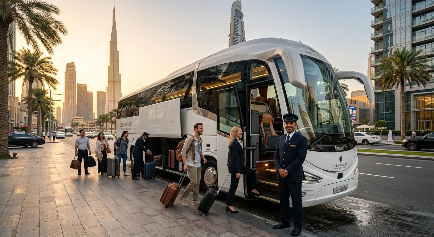 You are currently viewing What Are the Advantages of Renting a Bus in Dubai?